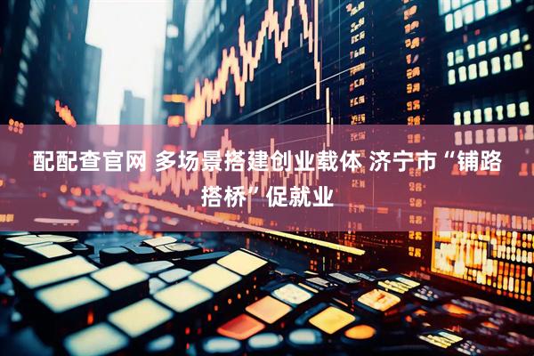 配配查官网 多场景搭建创业载体 济宁市“铺路搭桥”促就业